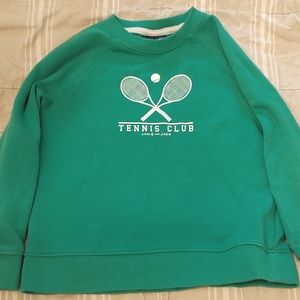 Boys size 5 Janie and Jack green pullover